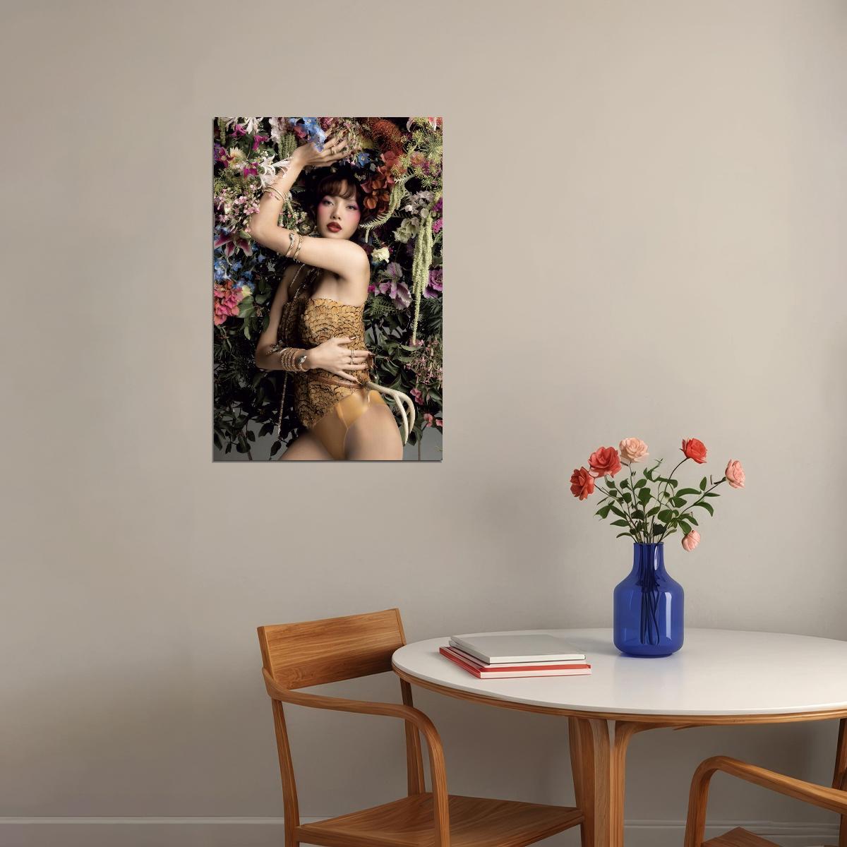 Blackpink Lisa Spring Fashion Photo Print K-Pop Home Decor For Living Room Aesthetic Kpop Female Girl Group