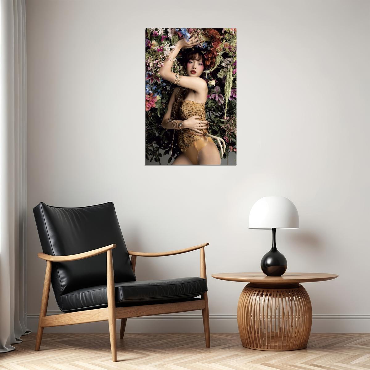 Blackpink Lisa Spring Fashion Photo Print K-Pop Home Decor For Living Room Aesthetic Kpop Female Girl Group