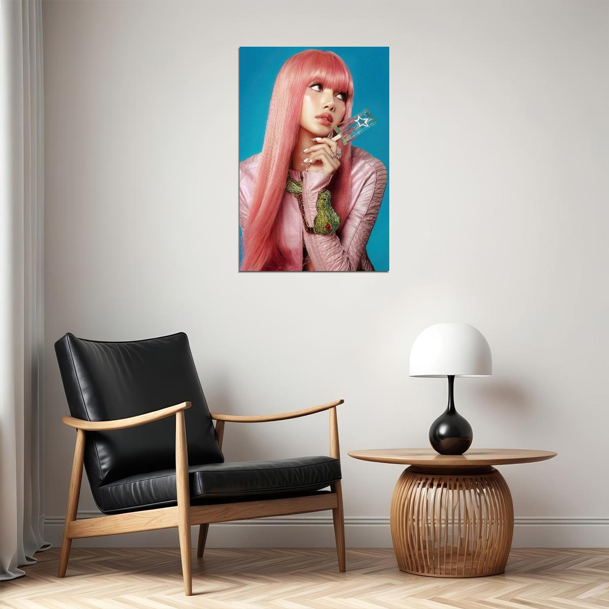 Blackpink Lisa Alter Ego Album Poster Concept Photo Print K-Pop Home Decor For Living Room Aesthetic Kpop Female Girl Group
