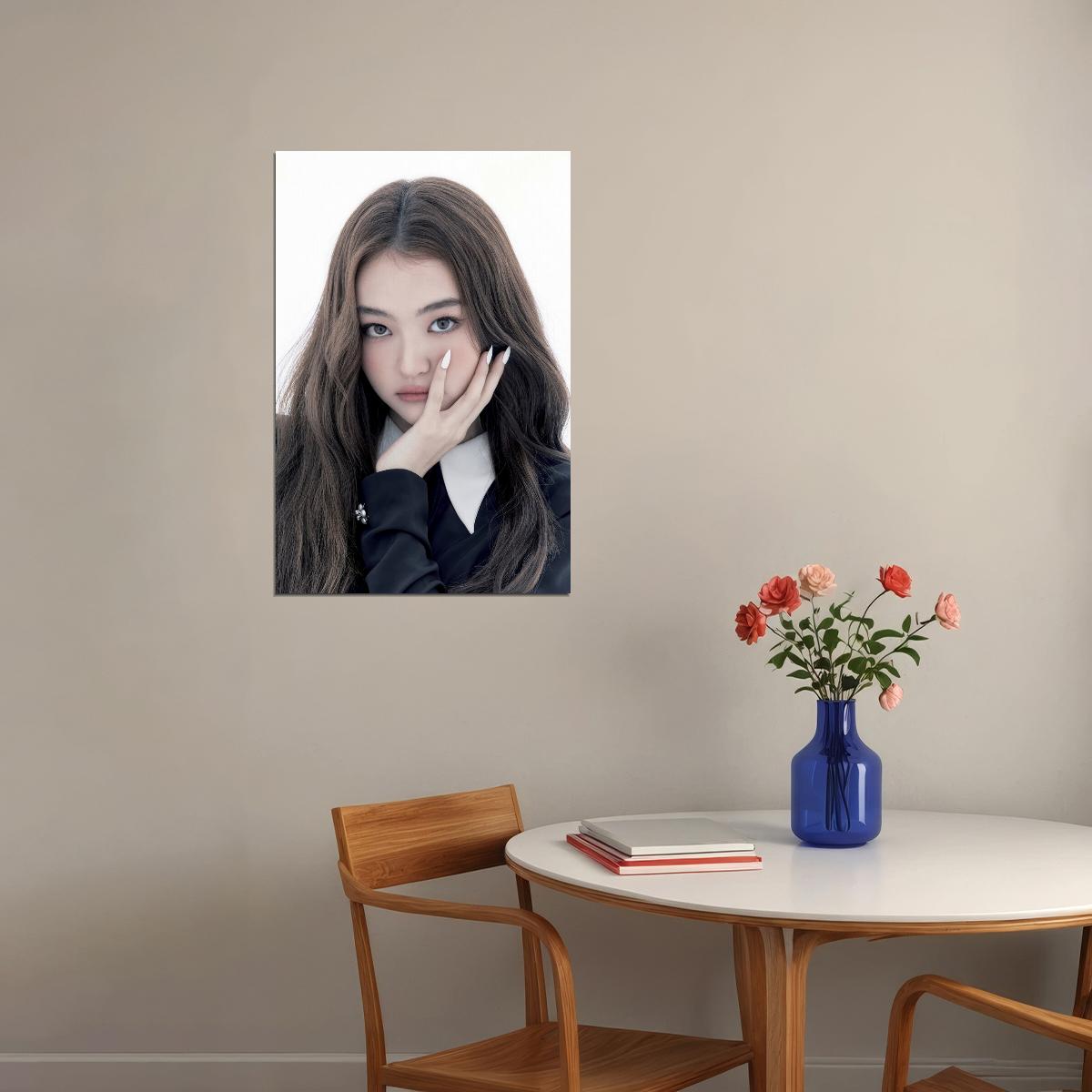 Meovv Poster Fashion Group Photo Print K-Pop Home Decor For Living Room Aesthetic Kpop Female Girl Group - xonomax