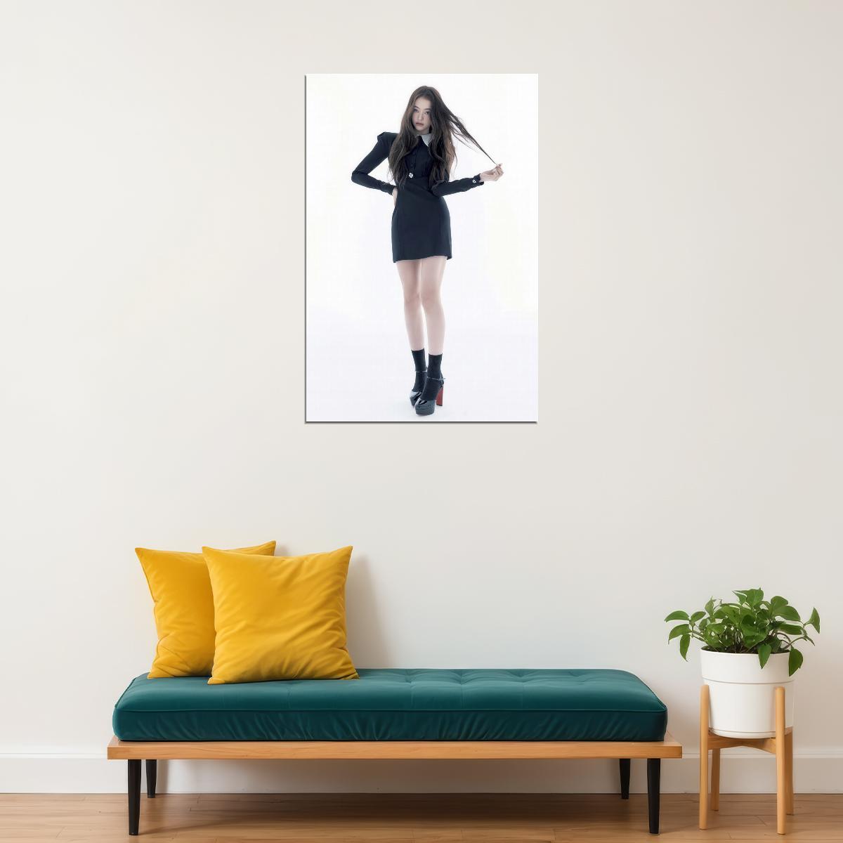 Meovv Poster Fashion Group Photo Print K-Pop Home Decor For Living Room Aesthetic Kpop Female Girl Group