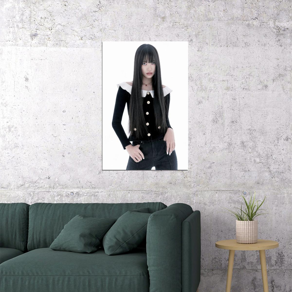 Meovv Poster Fashion Group Photo Print K-Pop Home Decor For Living Room Aesthetic Kpop Female Girl Group
