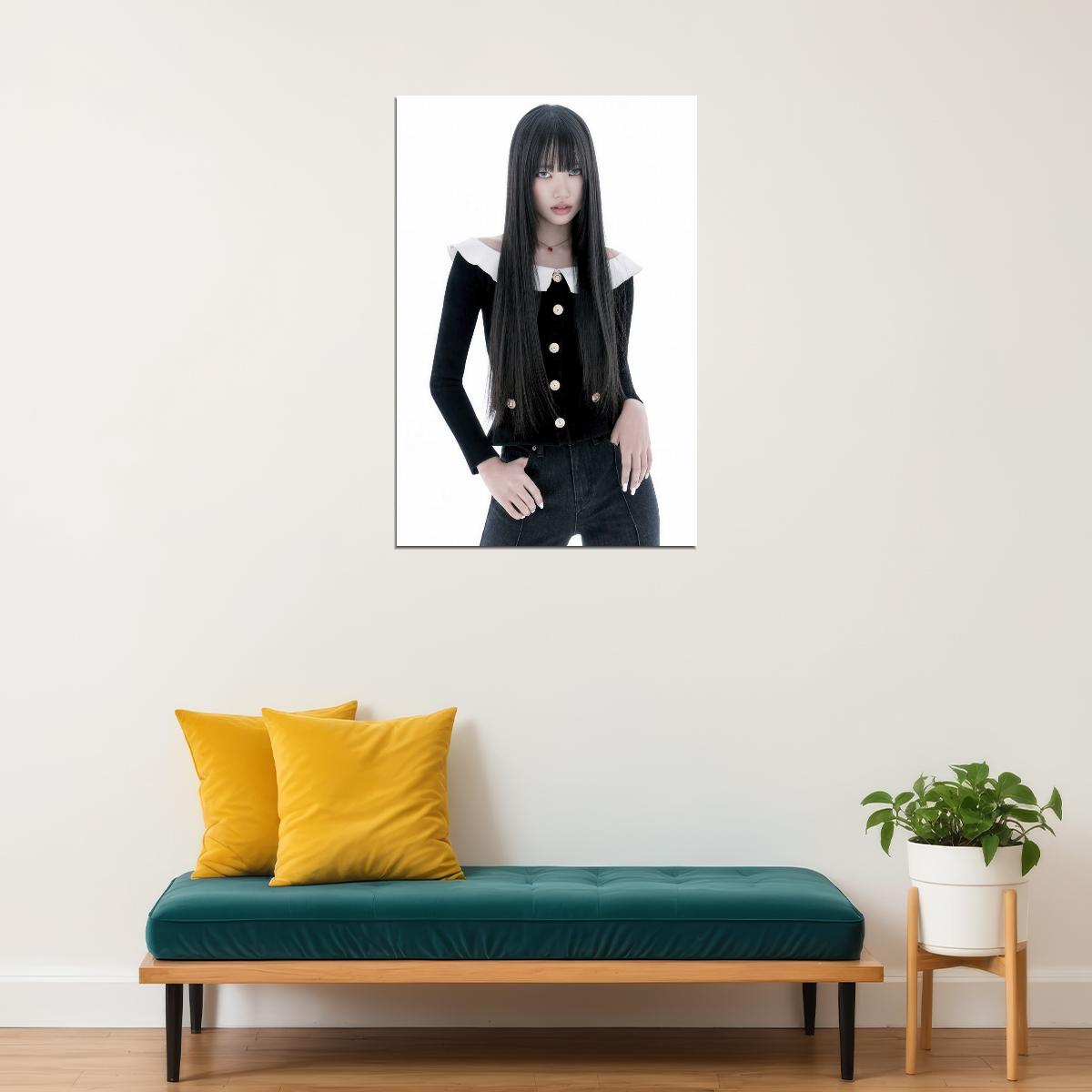 Meovv Poster Fashion Group Photo Print K-Pop Home Decor For Living Room Aesthetic Kpop Female Girl Group