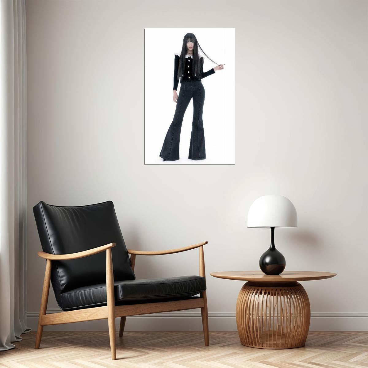 Meovv Poster Fashion Group Photo Print K-Pop Home Decor For Living Room Aesthetic Kpop Female Girl Group