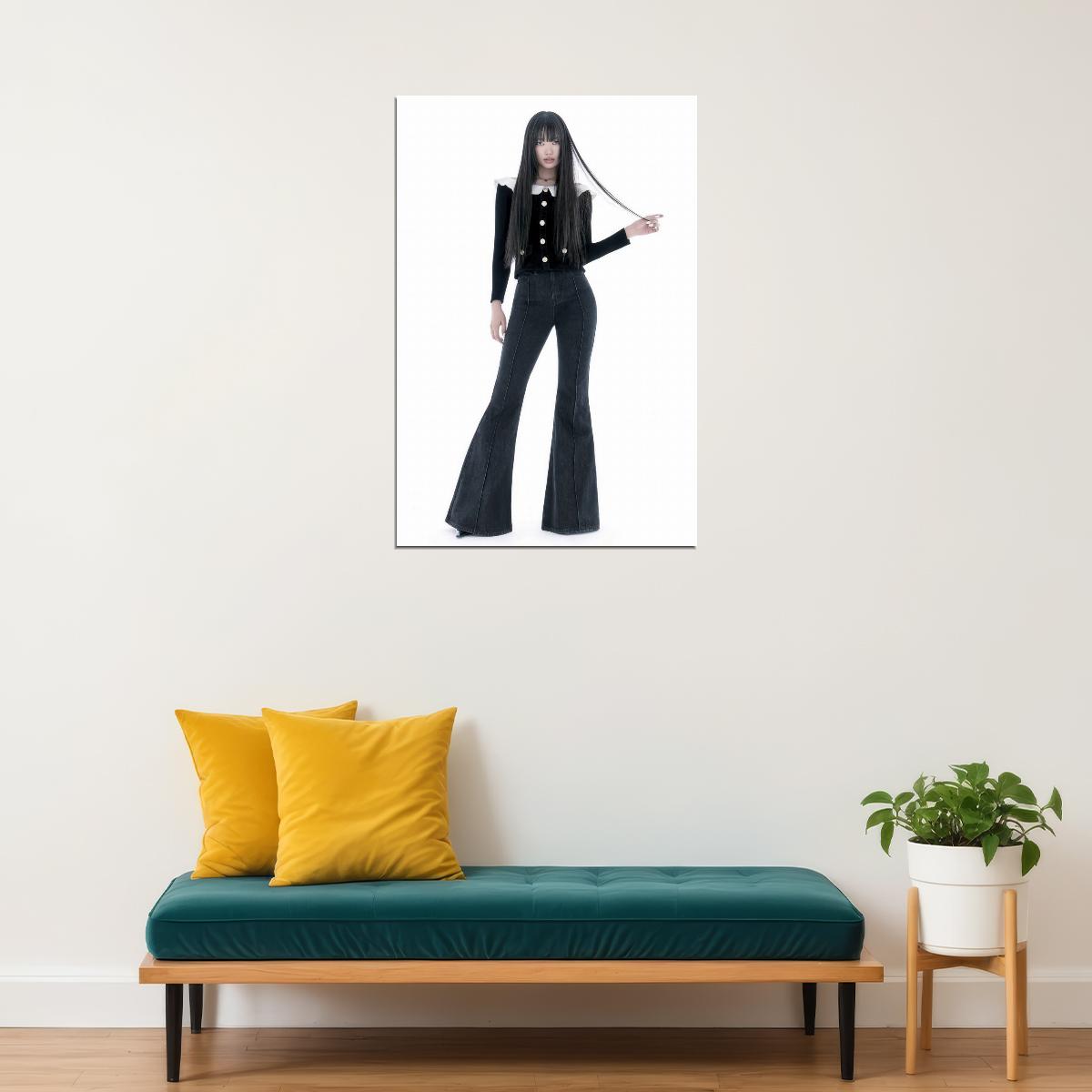 Meovv Poster Fashion Group Photo Print K-Pop Home Decor For Living Room Aesthetic Kpop Female Girl Group