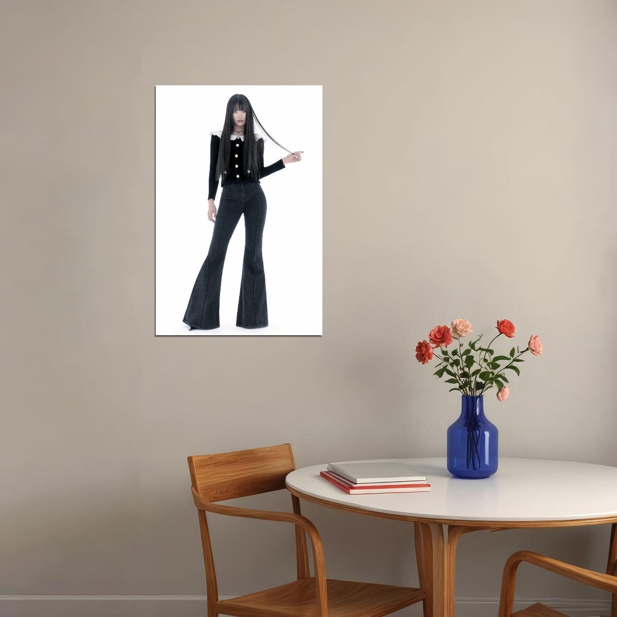 Meovv Poster Fashion Group Photo Print K-Pop Home Decor For Living Room Aesthetic Kpop Female Girl Group