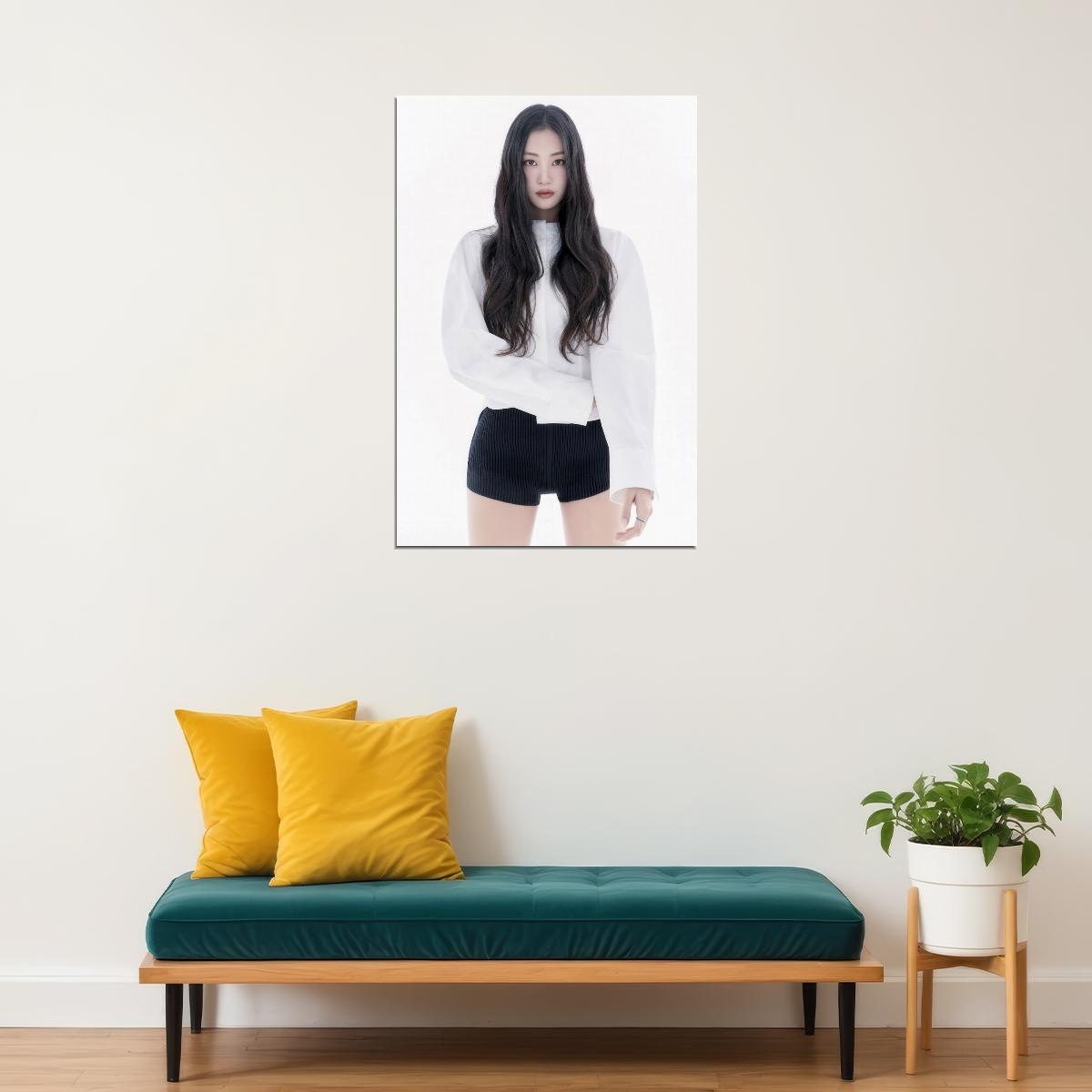 Meovv Poster Fashion Group Photo Print K-Pop Home Decor For Living Room Aesthetic Kpop Female Girl Group