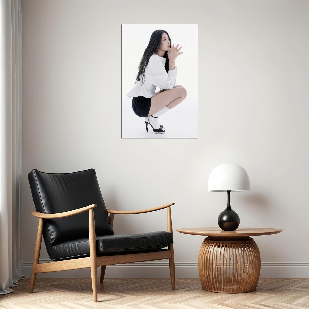 Meovv Poster Fashion Group Photo Print K-Pop Home Decor For Living Room Aesthetic Kpop Female Girl Group