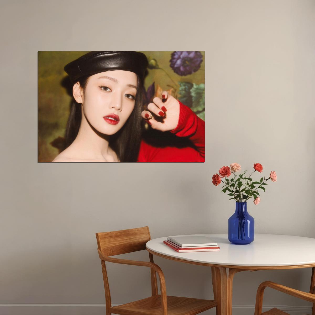 (G)I-Dle Minnie Her Poster Album Concept Photo Print K-Pop Home Decor For Living Room Aesthetic Kpop Female Girl Group