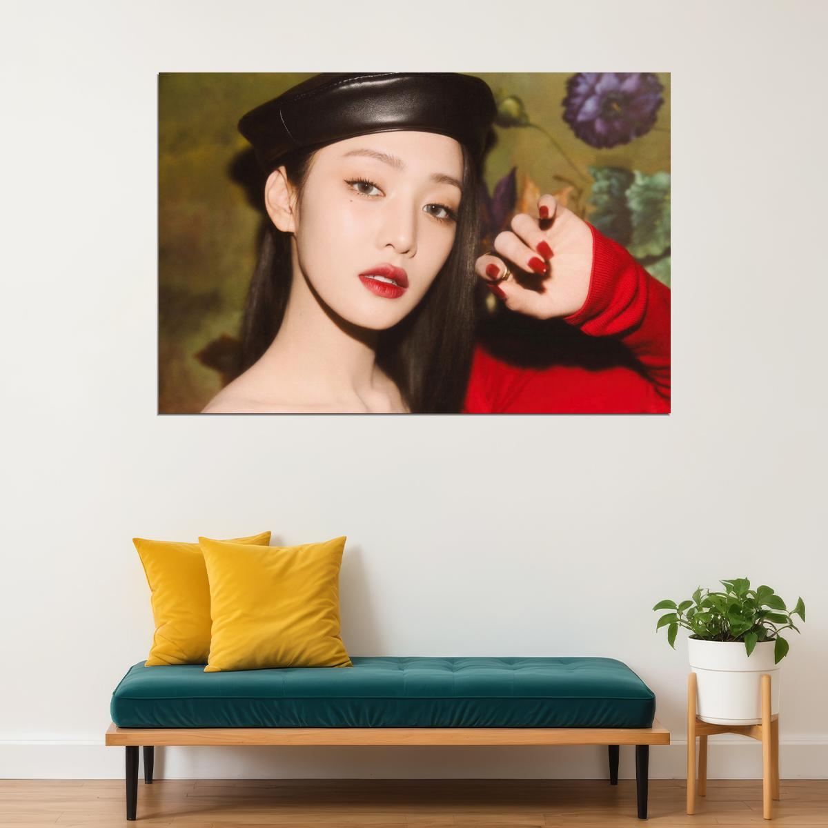 (G)I-Dle Minnie Her Poster Album Concept Photo Print K-Pop Home Decor For Living Room Aesthetic Kpop Female Girl Group