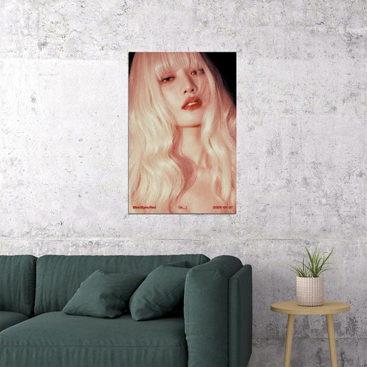 (G)I-Dle Minnie Her Poster Album Concept Photo Print K-Pop Home Decor For Living Room Aesthetic Kpop Female Girl Group - xonomax