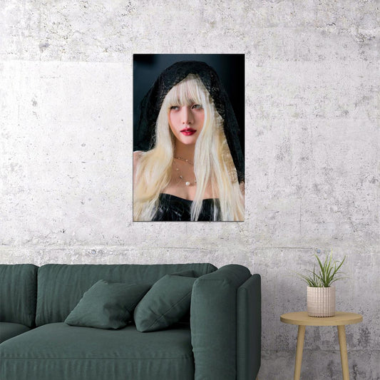 (G)I-Dle Minnie Her Poster Album Concept Photo Print K-Pop Home Decor For Living Room Aesthetic Kpop Female Girl Group - xonomax