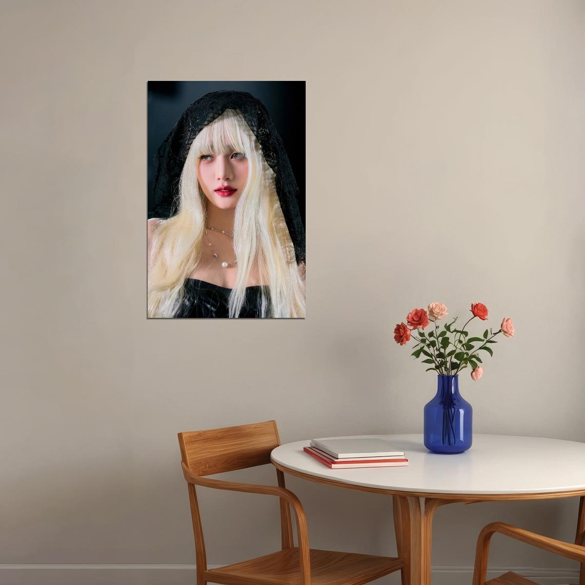 (G)I-Dle Minnie Her Poster Album Concept Photo Print K-Pop Home Decor For Living Room Aesthetic Kpop Female Girl Group