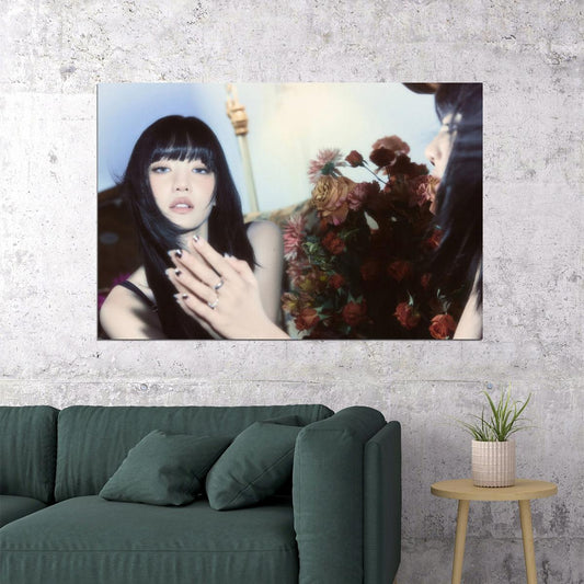 (G)I-Dle Minnie Her Poster Album Concept Photo Print K-Pop Home Decor For Living Room Aesthetic Kpop Female Girl Group - xonomax