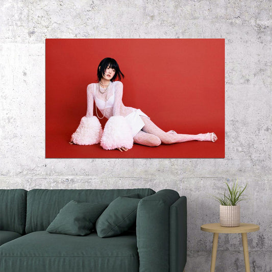 (G)I-Dle Minnie Her Poster Album Concept Photo Print K-Pop Home Decor For Living Room Aesthetic Kpop Female Girl Group - xonomax