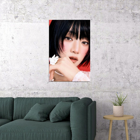 (G)I-Dle Minnie Her Poster Album Concept Photo Print K-Pop Home Decor For Living Room Aesthetic Kpop Female Girl Group - xonomax