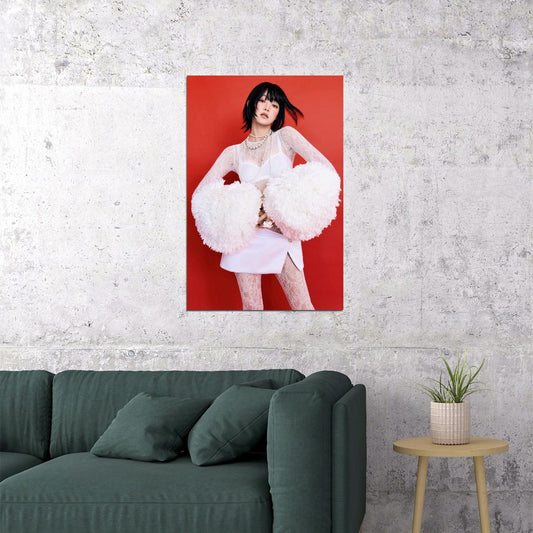 (G)I-Dle Minnie Her Poster Album Concept Photo Print K-Pop Home Decor For Living Room Aesthetic Kpop Female Girl Group - xonomax