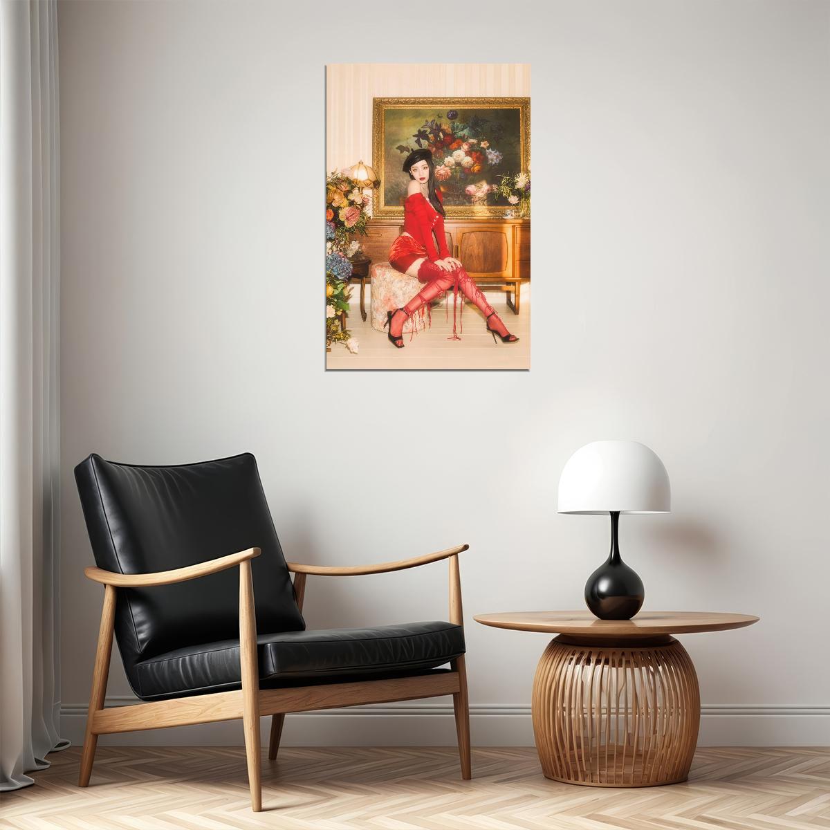 (G)I-Dle Minnie Her Poster Album Concept Photo Print K-Pop Home Decor For Living Room Aesthetic Kpop Female Girl Group