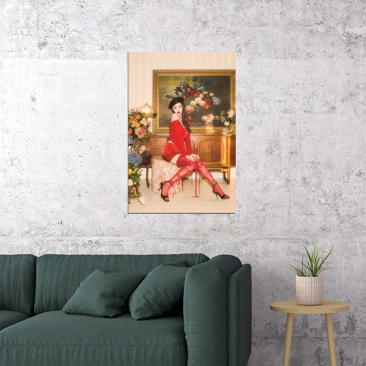 (G)I-Dle Minnie Her Poster Album Concept Photo Print K-Pop Home Decor For Living Room Aesthetic Kpop Female Girl Group