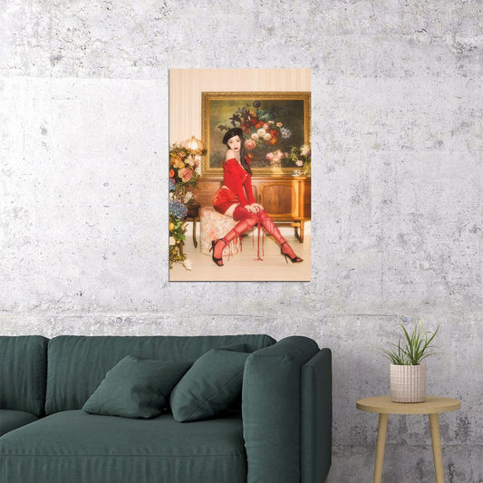 (G)I-Dle Minnie Her Poster Album Concept Photo Print K-Pop Home Decor For Living Room Aesthetic Kpop Female Girl Group - xonomax