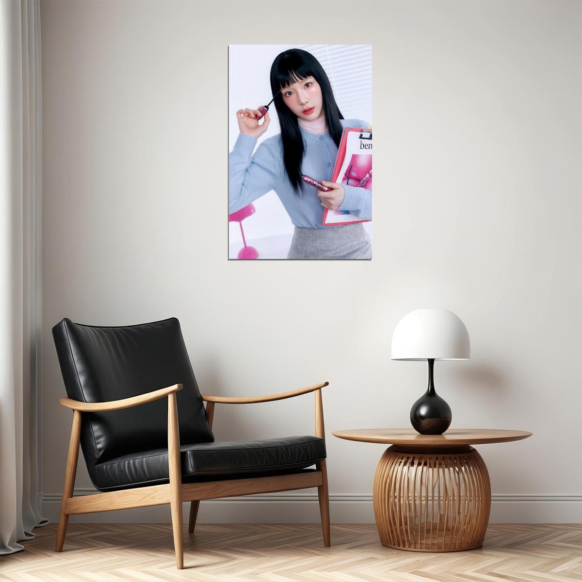 Taeyeon Poster Girls Generation Snsd Fashion Photo Print K-Pop Home Decor For Living Room Aesthetic Kpop Female Girl Group - xonomax