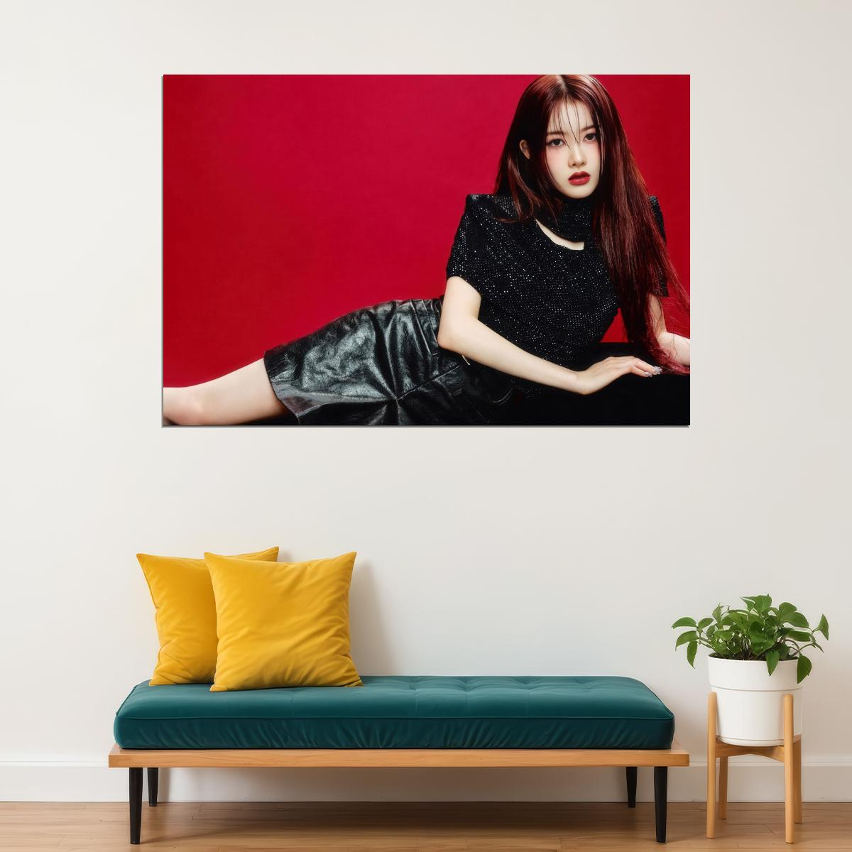 Stayc Sumin Isa Sieun Poster Fashion Photo Print K-Pop Home Decor For Living Room Aesthetic Kpop Female Girl Group - xonomax