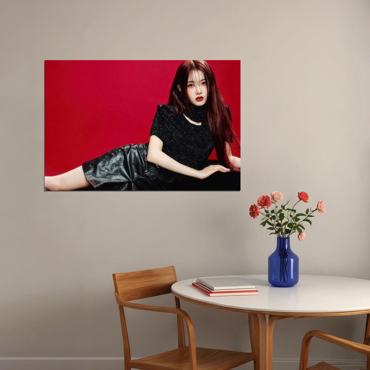 Stayc Sumin Isa Sieun Poster Fashion Photo Print K-Pop Home Decor For Living Room Aesthetic Kpop Female Girl Group - xonomax