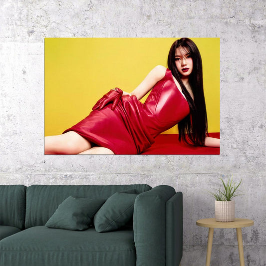 Stayc Sumin Isa Sieun Poster Fashion Photo Print K-Pop Home Decor For Living Room Aesthetic Kpop Female Girl Group - xonomax