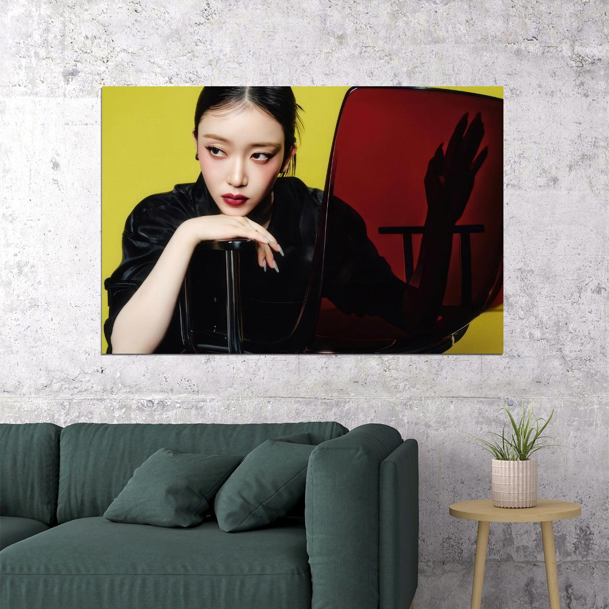 Stayc Sumin Isa Sieun Poster Fashion Photo Print K-Pop Home Decor For Living Room Aesthetic Kpop Female Girl Group - xonomax