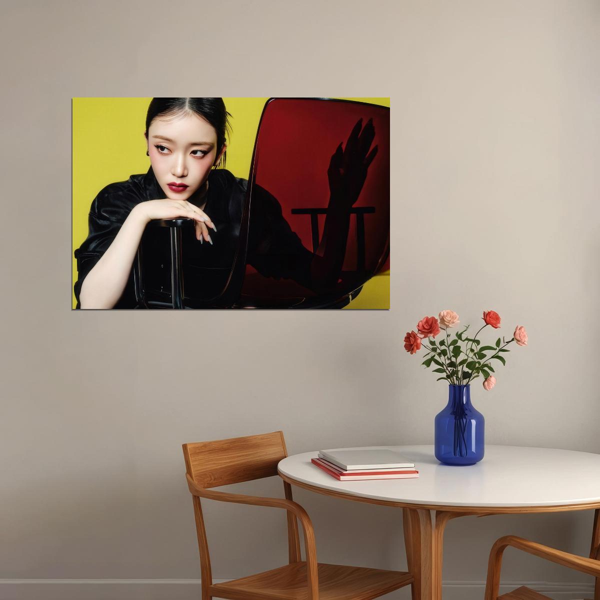 Stayc Sumin Isa Sieun Poster Fashion Photo Print K-Pop Home Decor For Living Room Aesthetic Kpop Female Girl Group - xonomax