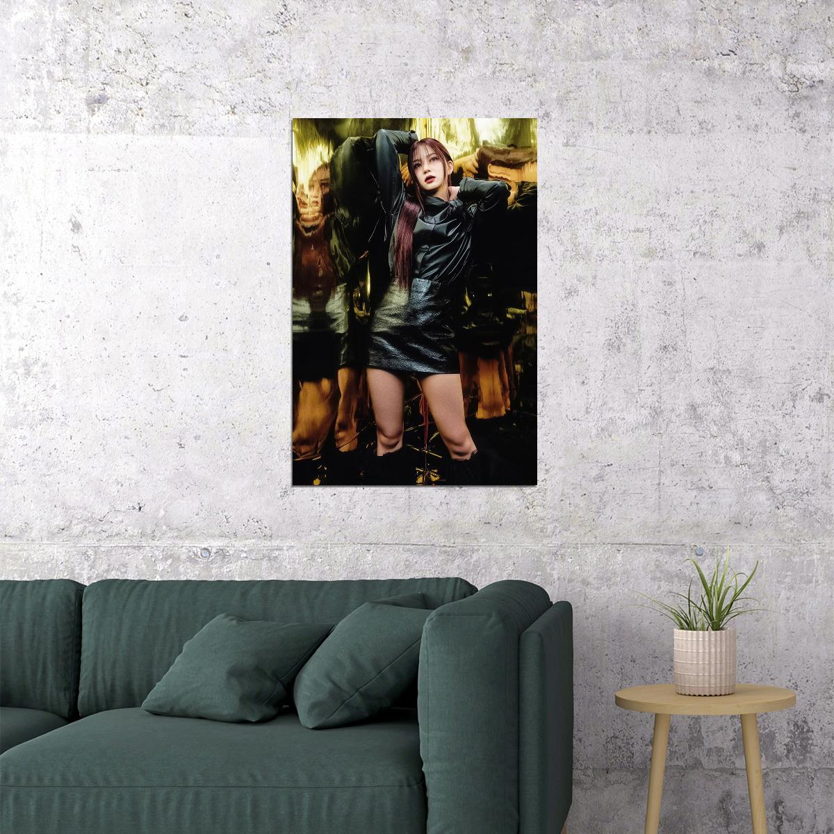 Stayc Sumin Isa Sieun Poster Fashion Photo Print K-Pop Home Decor For Living Room Aesthetic Kpop Female Girl Group - xonomax
