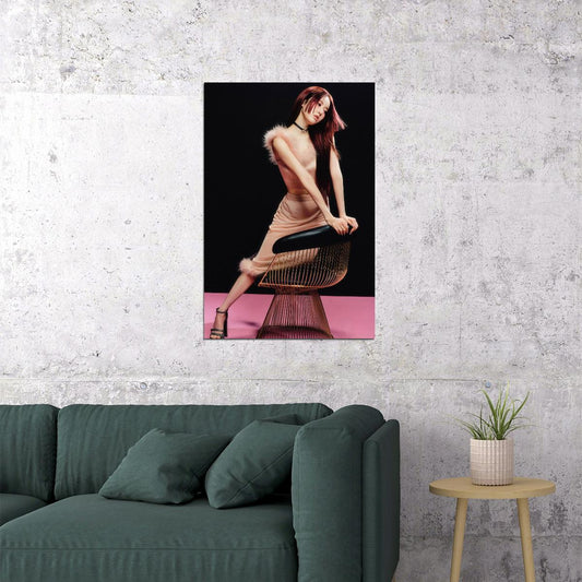 Stayc Sumin Isa Sieun Poster Fashion Photo Print K-Pop Home Decor For Living Room Aesthetic Kpop Female Girl Group - xonomax