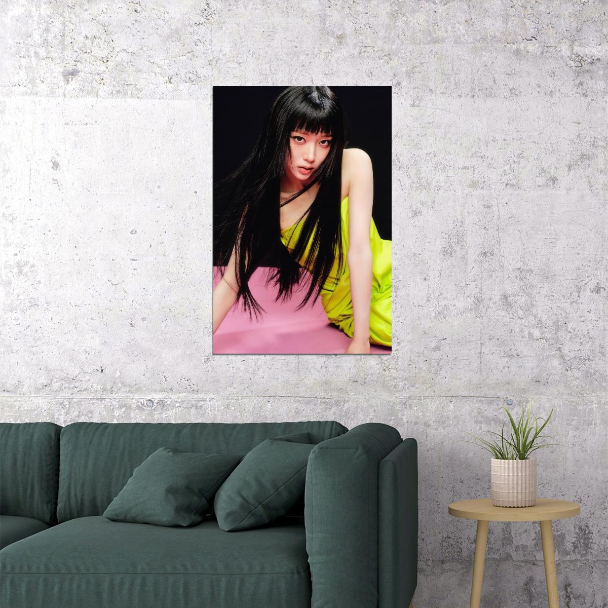Stayc Sumin Isa Sieun Poster Fashion Photo Print K-Pop Home Decor For Living Room Aesthetic Kpop Female Girl Group - xonomax