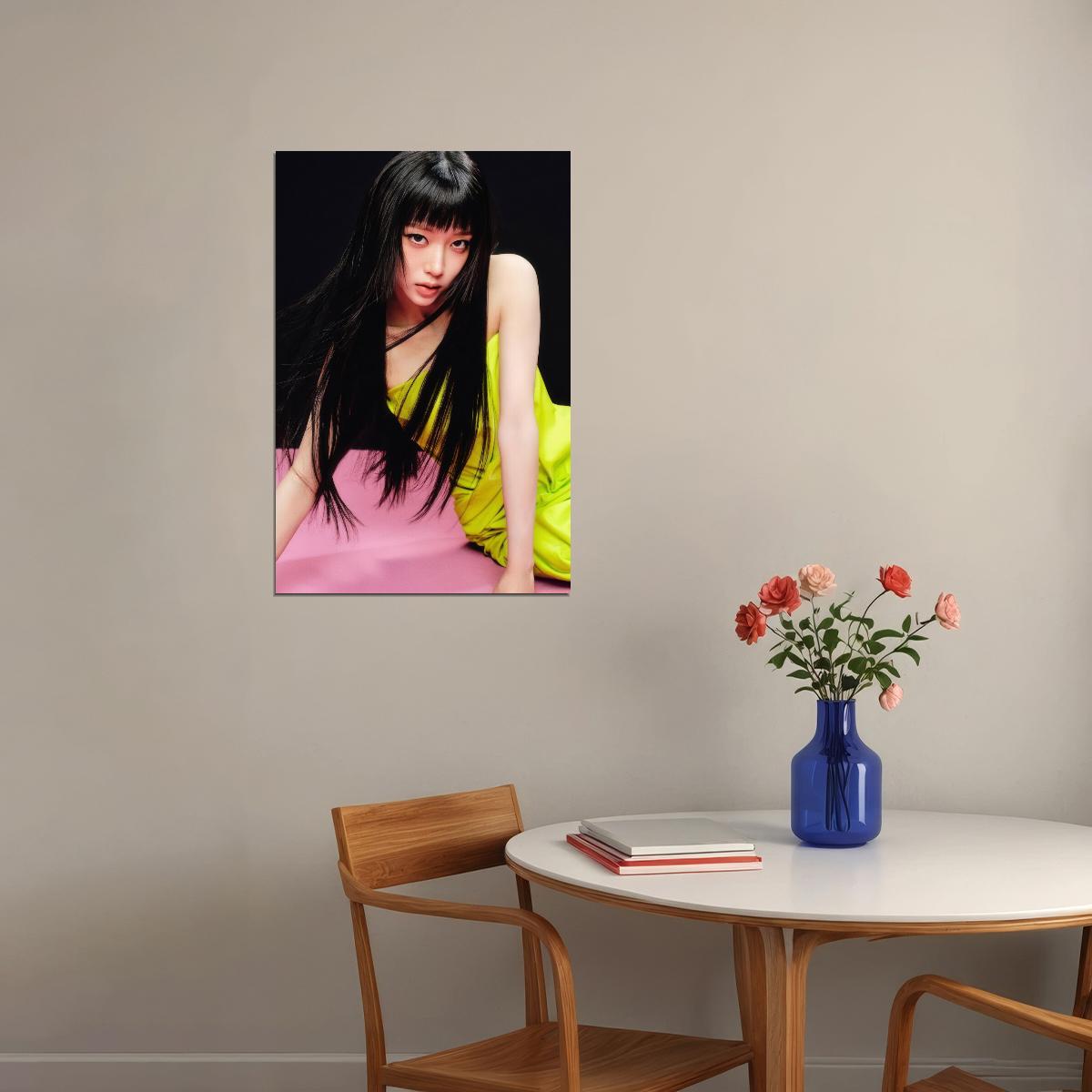 Stayc Sumin Isa Sieun Poster Fashion Photo Print K-Pop Home Decor For Living Room Aesthetic Kpop Female Girl Group - xonomax