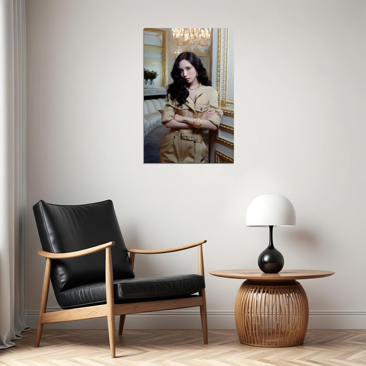 Twice Mina Poster Fashion Photo Print K-Pop Home Decor For Living Room Aesthetic Kpop Female Girl Group - xonomax