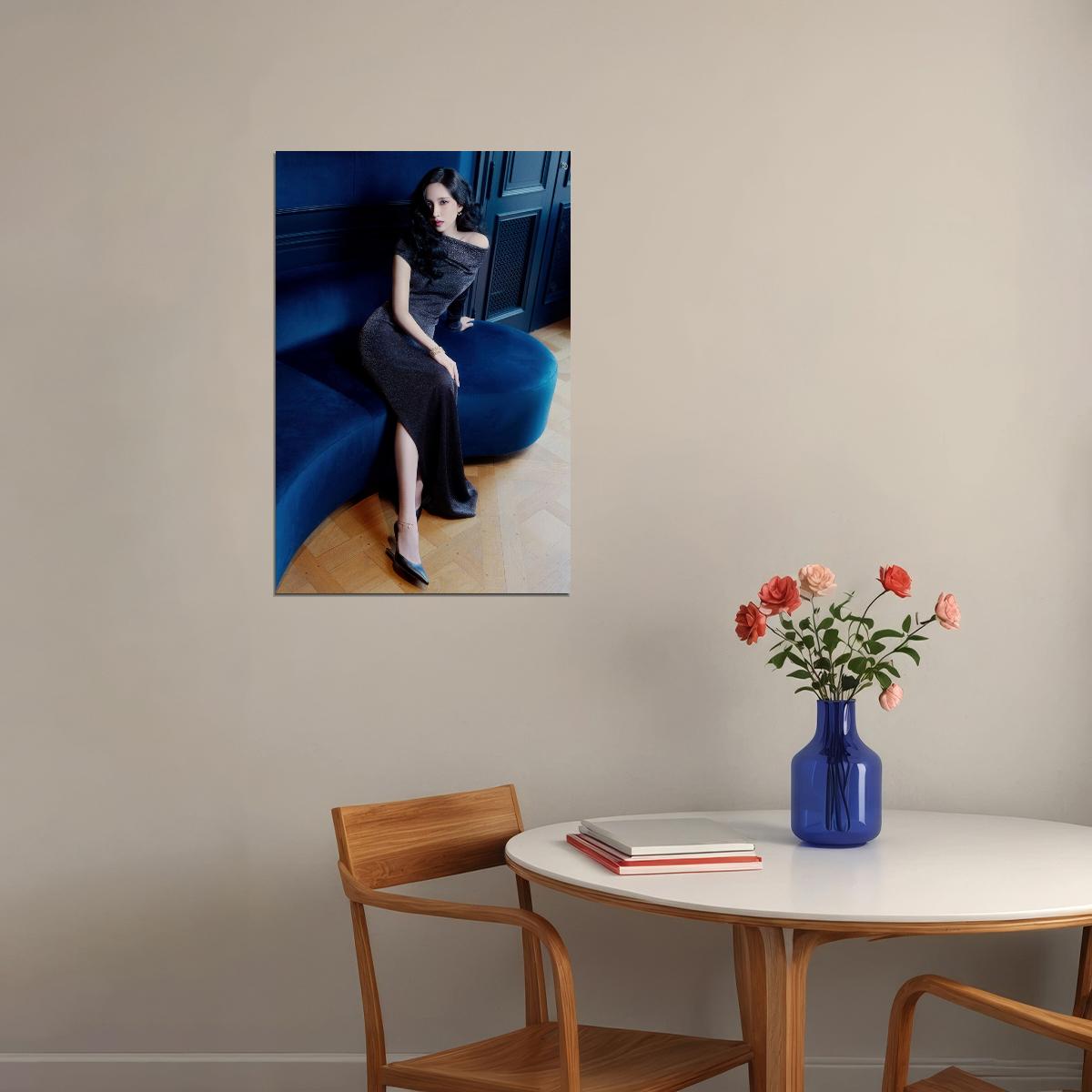 Twice Mina Poster Fashion Photo Print K-Pop Home Decor For Living Room Aesthetic Kpop Female Girl Group - xonomax