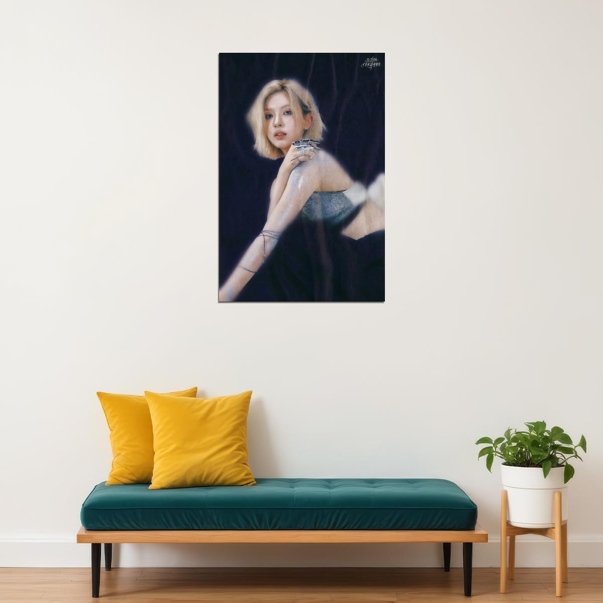 Nmixx Bae Poster Fe3o4 Forward Ep Concept Photo Print K-Pop Home Decor For Living Room Aesthetic Kpop Female Girl Group
