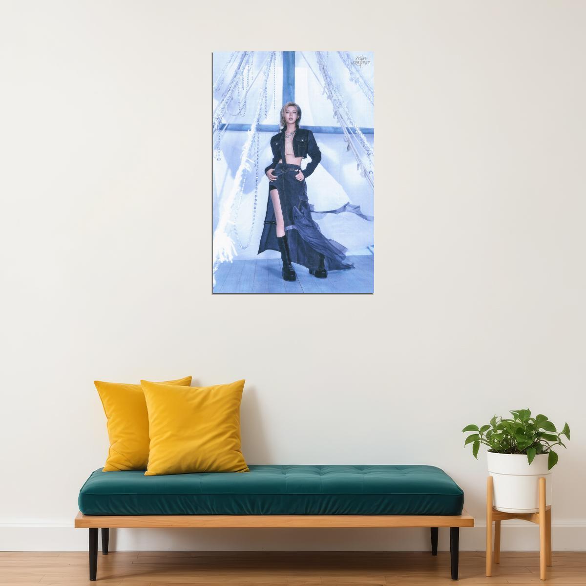 Nmixx Bae Poster Fe3o4 Forward Ep Concept Photo Print K-Pop Home Decor For Living Room Aesthetic Kpop Female Girl Group