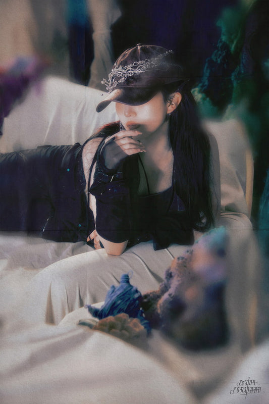 Nmixx Haewon Poster Fe3o4 Forward Ep Concept Photo Print K-Pop Home Decor For Living Room Aesthetic Kpop Female Girl Group - xonomax