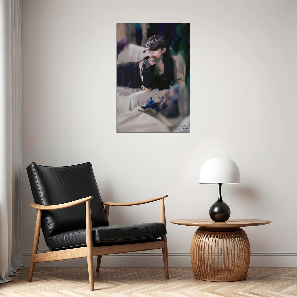 Nmixx Haewon Poster Fe3o4 Forward Ep Concept Photo Print K-Pop Home Decor For Living Room Aesthetic Kpop Female Girl Group