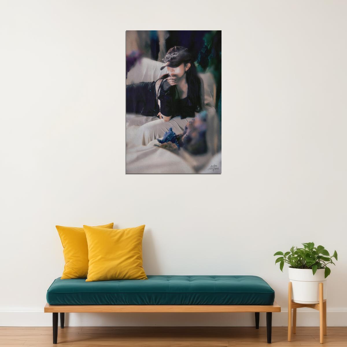 Nmixx Haewon Poster Fe3o4 Forward Ep Concept Photo Print K-Pop Home Decor For Living Room Aesthetic Kpop Female Girl Group