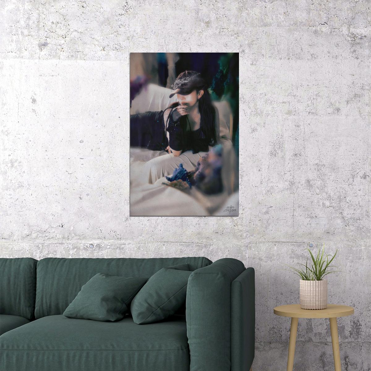 Nmixx Haewon Poster Fe3o4 Forward Ep Concept Photo Print K-Pop Home Decor For Living Room Aesthetic Kpop Female Girl Group