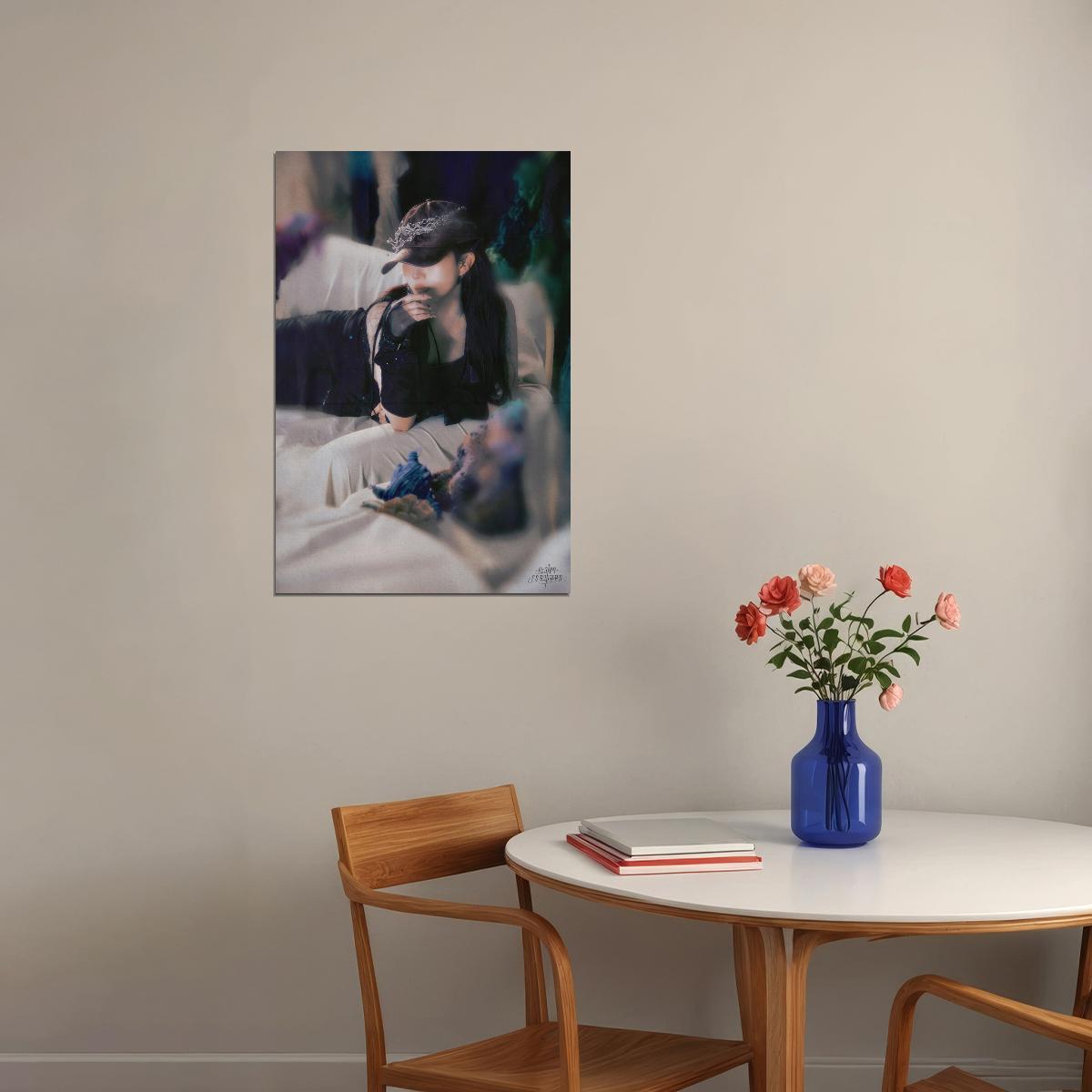 Nmixx Haewon Poster Fe3o4 Forward Ep Concept Photo Print K-Pop Home Decor For Living Room Aesthetic Kpop Female Girl Group