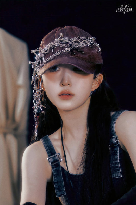 Nmixx Haewon Poster Fe3o4 Forward Ep Concept Photo Print K-Pop Home Decor For Living Room Aesthetic Kpop Female Girl Group - xonomax