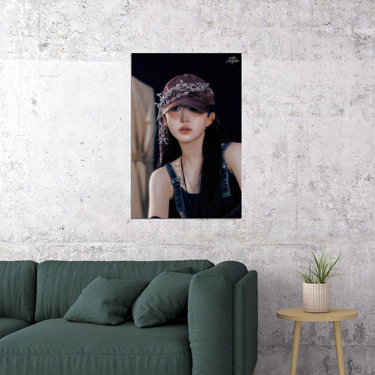 Nmixx Haewon Poster Fe3o4 Forward Ep Concept Photo Print K-Pop Home Decor For Living Room Aesthetic Kpop Female Girl Group