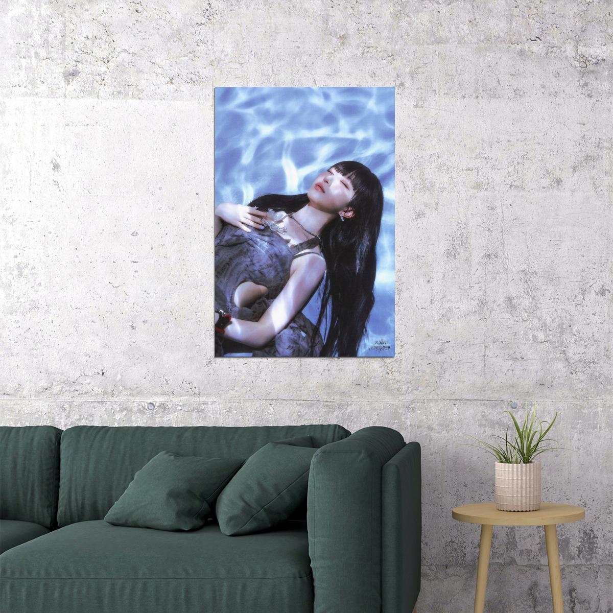 Nmixx Haewon Poster Fe3o4 Forward Ep Concept Photo Print K-Pop Home Decor For Living Room Aesthetic Kpop Female Girl Group