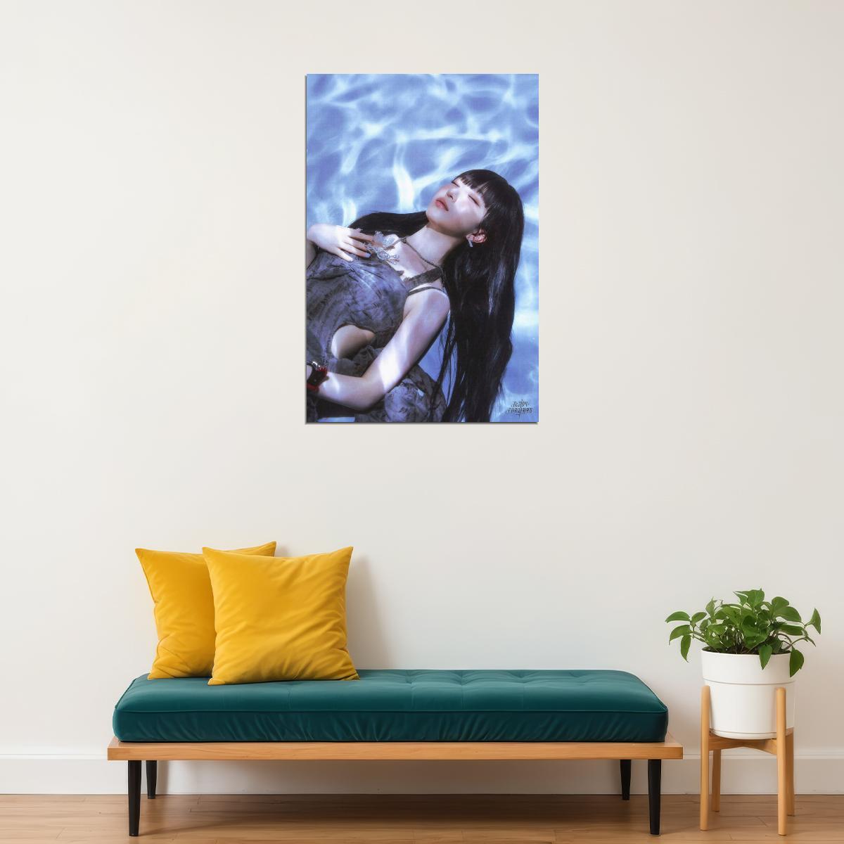 Nmixx Haewon Poster Fe3o4 Forward Ep Concept Photo Print K-Pop Home Decor For Living Room Aesthetic Kpop Female Girl Group