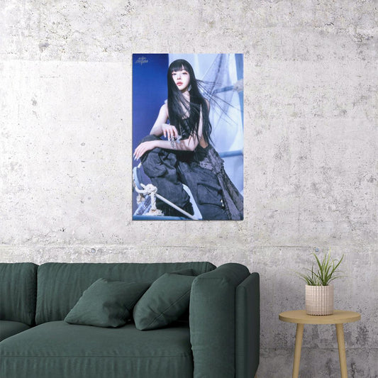 Nmixx Haewon Poster Fe3o4 Forward Ep Concept Photo Print K-Pop Home Decor For Living Room Aesthetic Kpop Female Girl Group - xonomax
