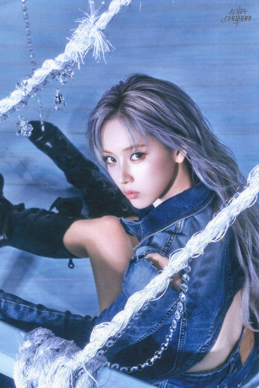 Nmixx Jiwoo Poster Fe3o4 Forward Ep Concept Photo Print K-Pop Home Decor For Living Room Aesthetic Kpop Female Girl Group - xonomax