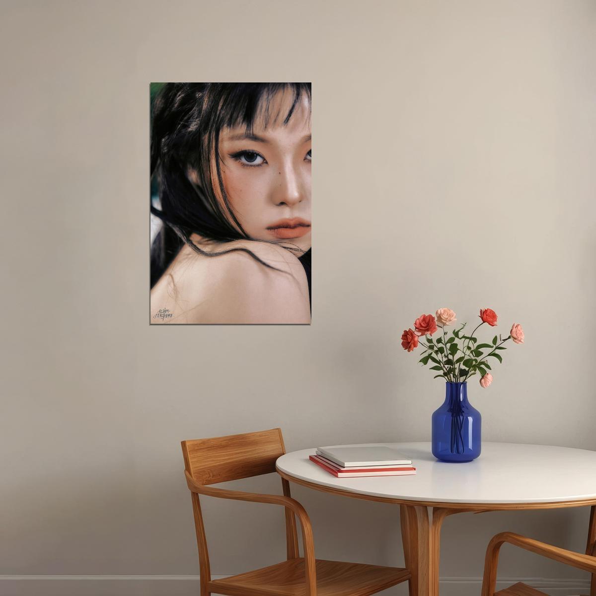 Nmixx Kyujin Poster Fe3o4 Forward Ep Concept Photo Print K-Pop Home Decor For Living Room Aesthetic Kpop Female Girl Group